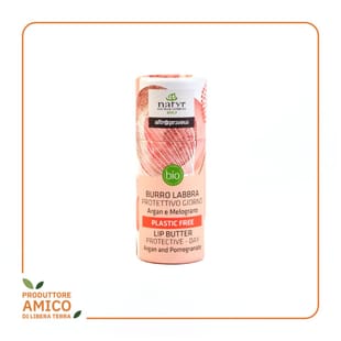 Burro Labbra Protettivo – Argan e Melograno Bio - 10gr