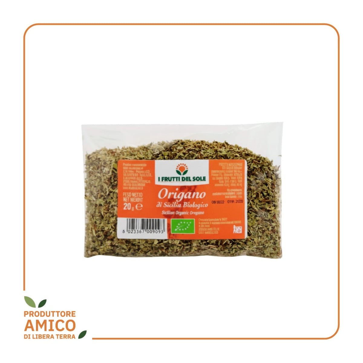 Origano Sgranato in Busta Bio 20g