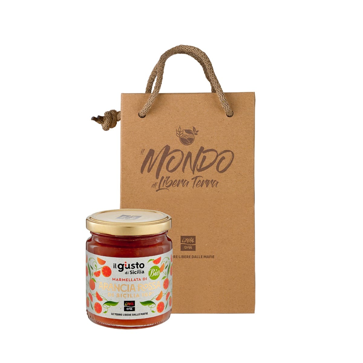 Bomboniera sacchetto e marmellata