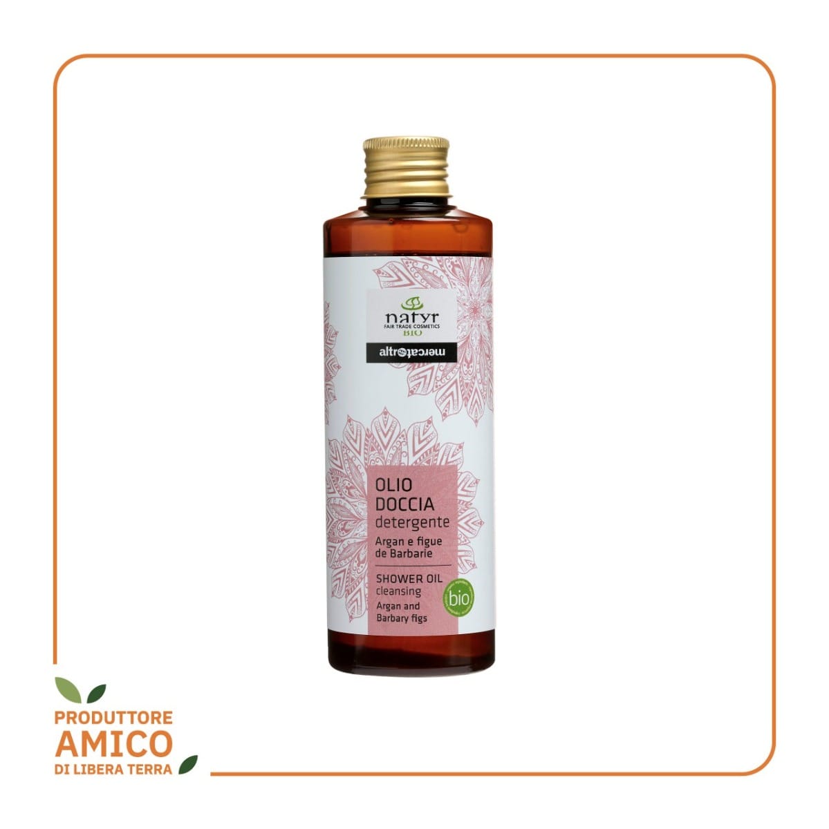 Olio Doccia Argan e Figue de Barbarie Bio - 200ml