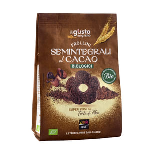Frollini Semintegrali al Cacao Biologici 250g