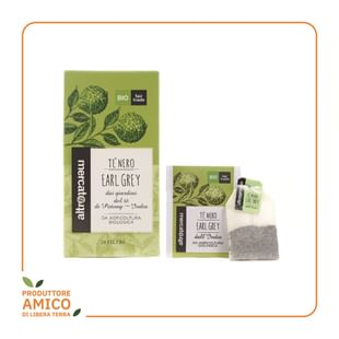 Tè Nero Earl Grey Biologico 20 bustine