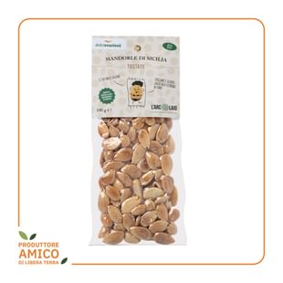 Mandorle Biologiche di Sicilia Tostate 100g