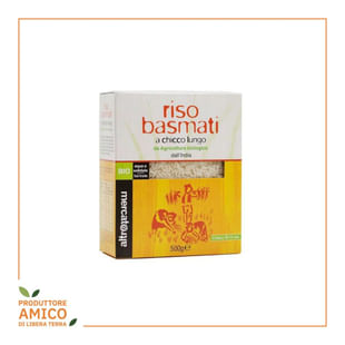 Riso Basmati India  Biologico 500g