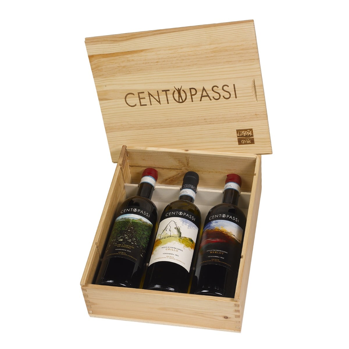 Cassetta di Vini Centopassi De Luxe 