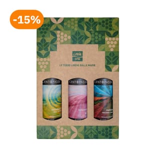 Cofanetto tris di Vini Centopassi
