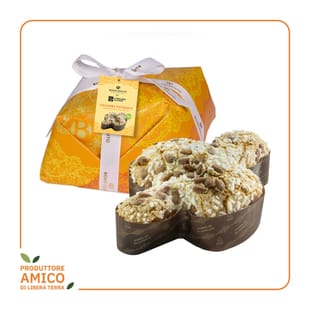 Colomba Tradizionale con Canditi di Arance e Glassa alle Mandorle