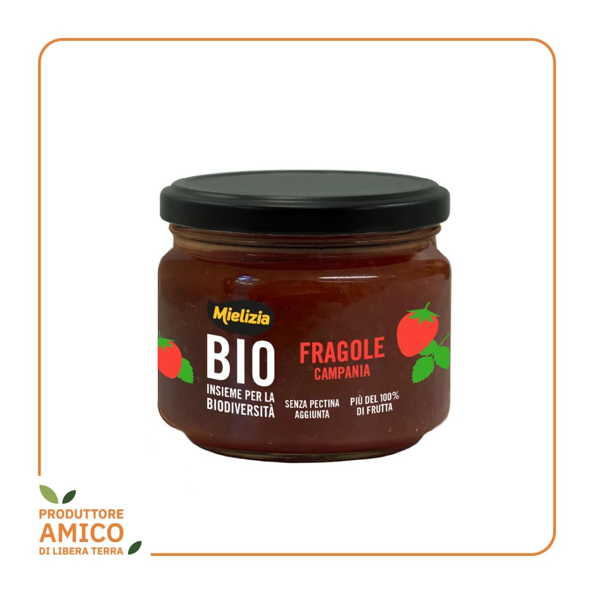 Composta di Fragole Mielizia Bio 250g