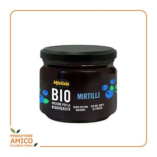 Composta di Mirtilli Mielizia Bio 250g