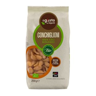 Conchiglioni 100% Ceci Biologici 250g