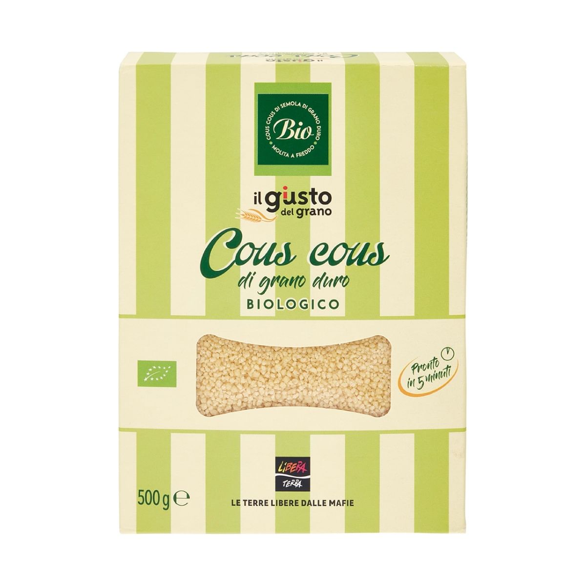 Cous Cous di Grano Duro Biologico 500g