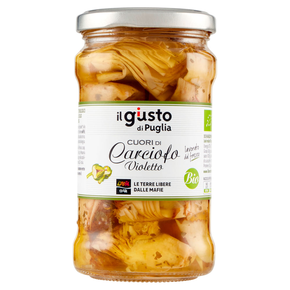 Cuori Di Carciofo Violetto Biologico 290g