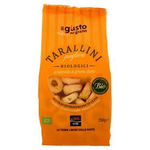 Tarallini Pugliesi Biologici di Grano Duro 250g