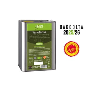 Olio Extra Vergine d'Oliva DOP Valle Del Belice Biologico in Latta 3L