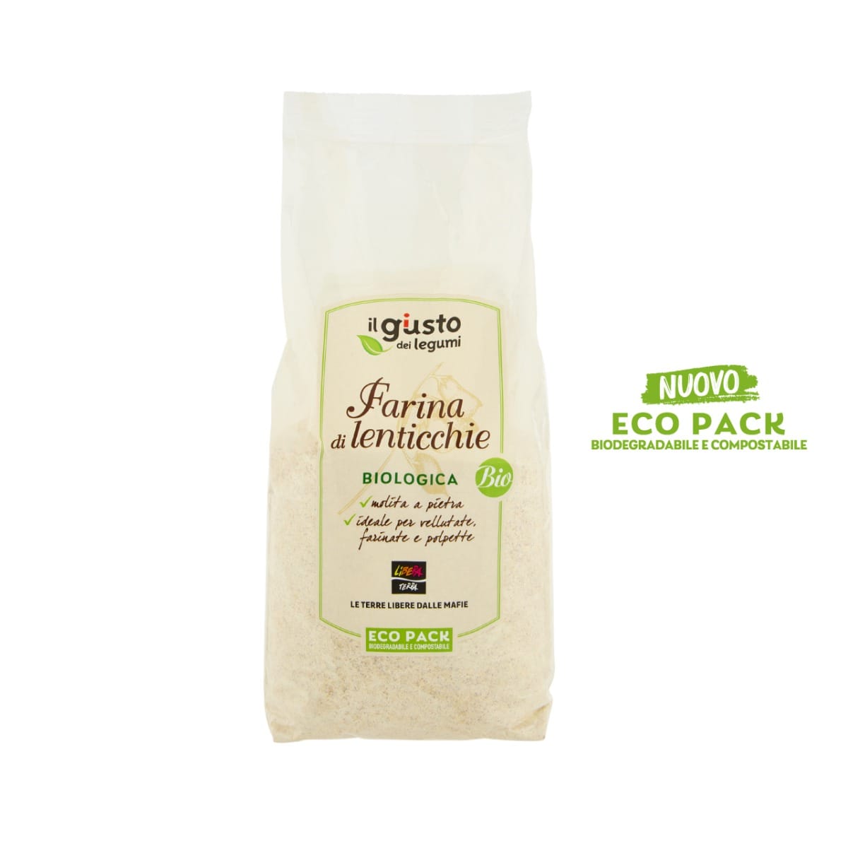 Farina di Lenticchie Biologica 500 g