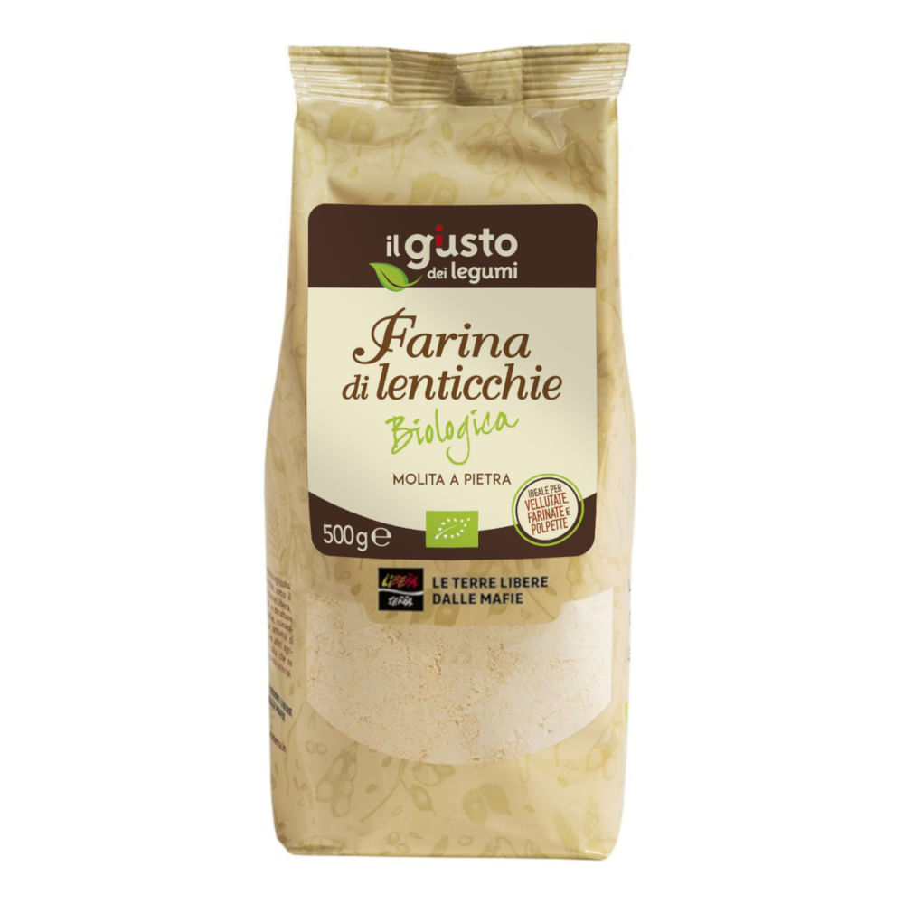 Farina di Lenticchie Biologica 500 g