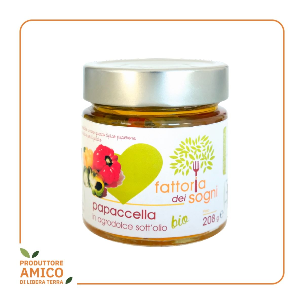 Papaccella Sott'olio BIO 208g