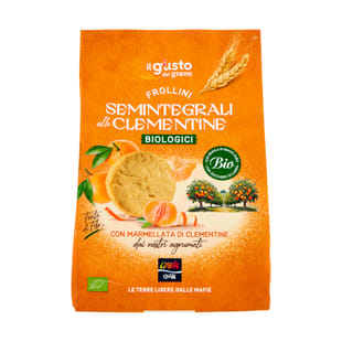 Frollini Semintegrali alle Clementine Biologici 300g