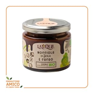 Crema Spalmabile Biologica di Nocciole con Cacao 180g