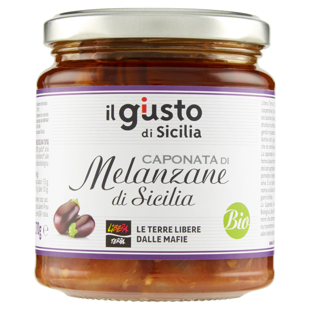 Caponata di Melanzane di Sicilia Biologica 270g