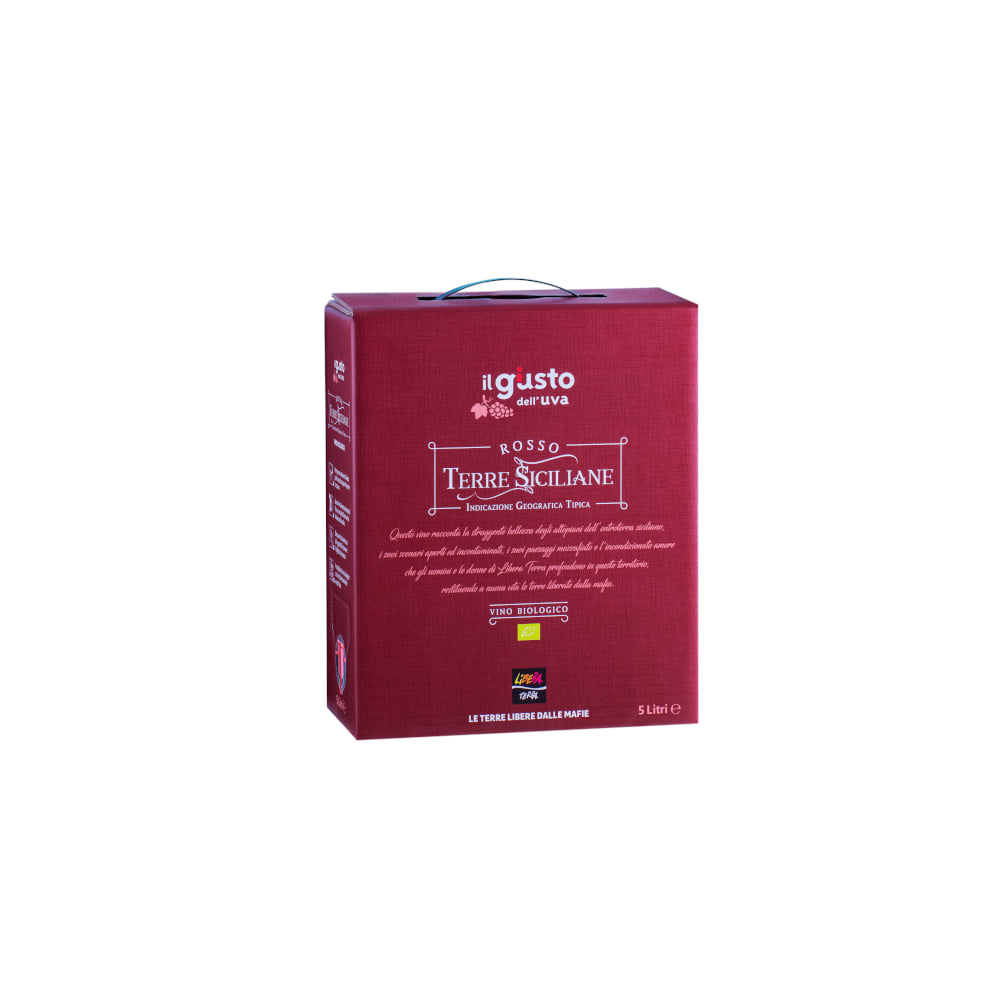 Rosso – Terre Siciliane Igt 2025 5l Bio