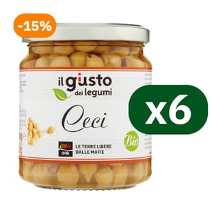 Multipack Ceci Biologici 6x300g