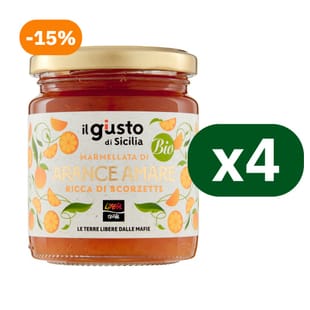 Multipack Marmellata Di Arance Amare Biologica 4x270g