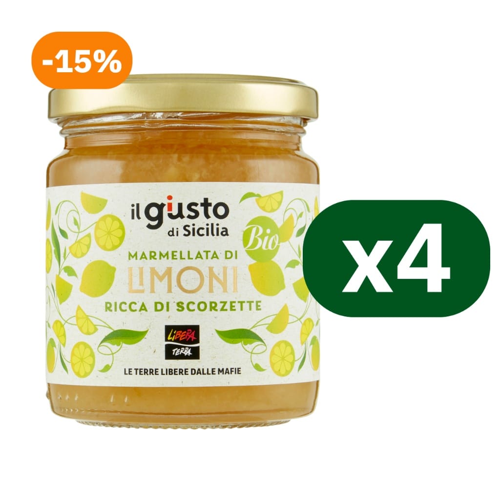 Multipack Marmellata di Limoni Biologica 4x270g