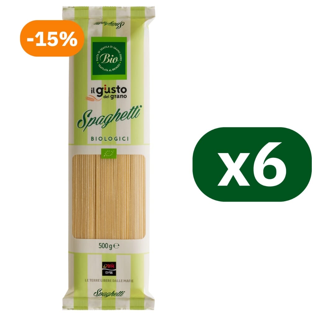 Multipack Spaghetti Biologici 6x500g