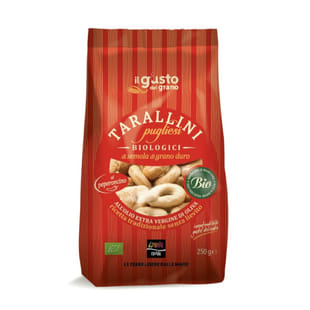 Tarallini Pugliesi Biologici al Peperoncino 250g