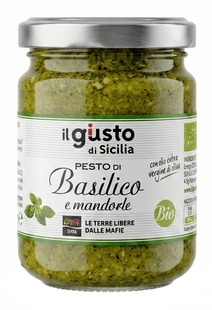 Pesto di Basilico e Mandorle Biologico 130g