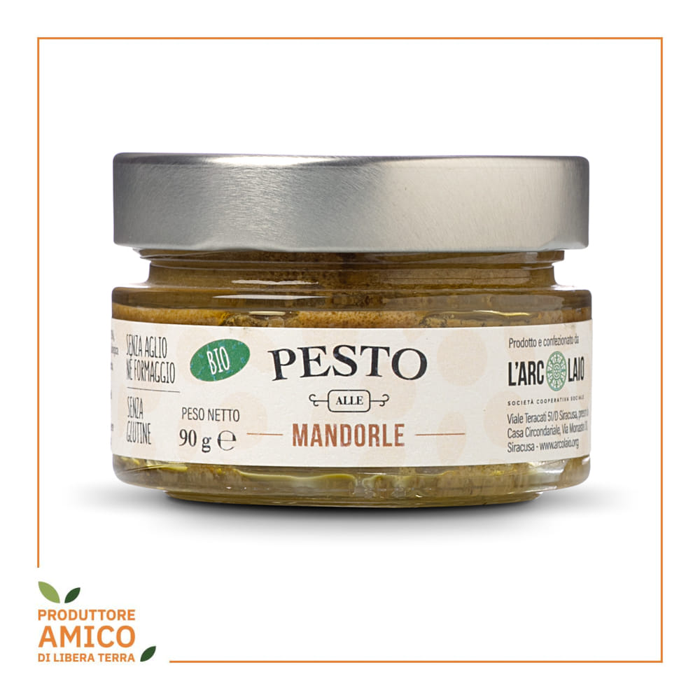 Pesto alle Mandorle Biologico 90g La Bottega di Libera Terra