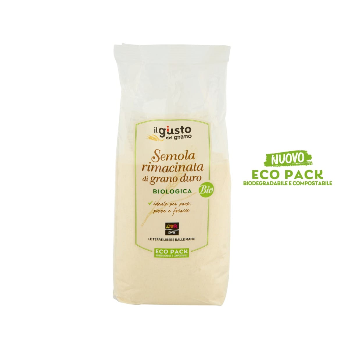 Semola Rimacinata di Grano Duro Biologica 500g