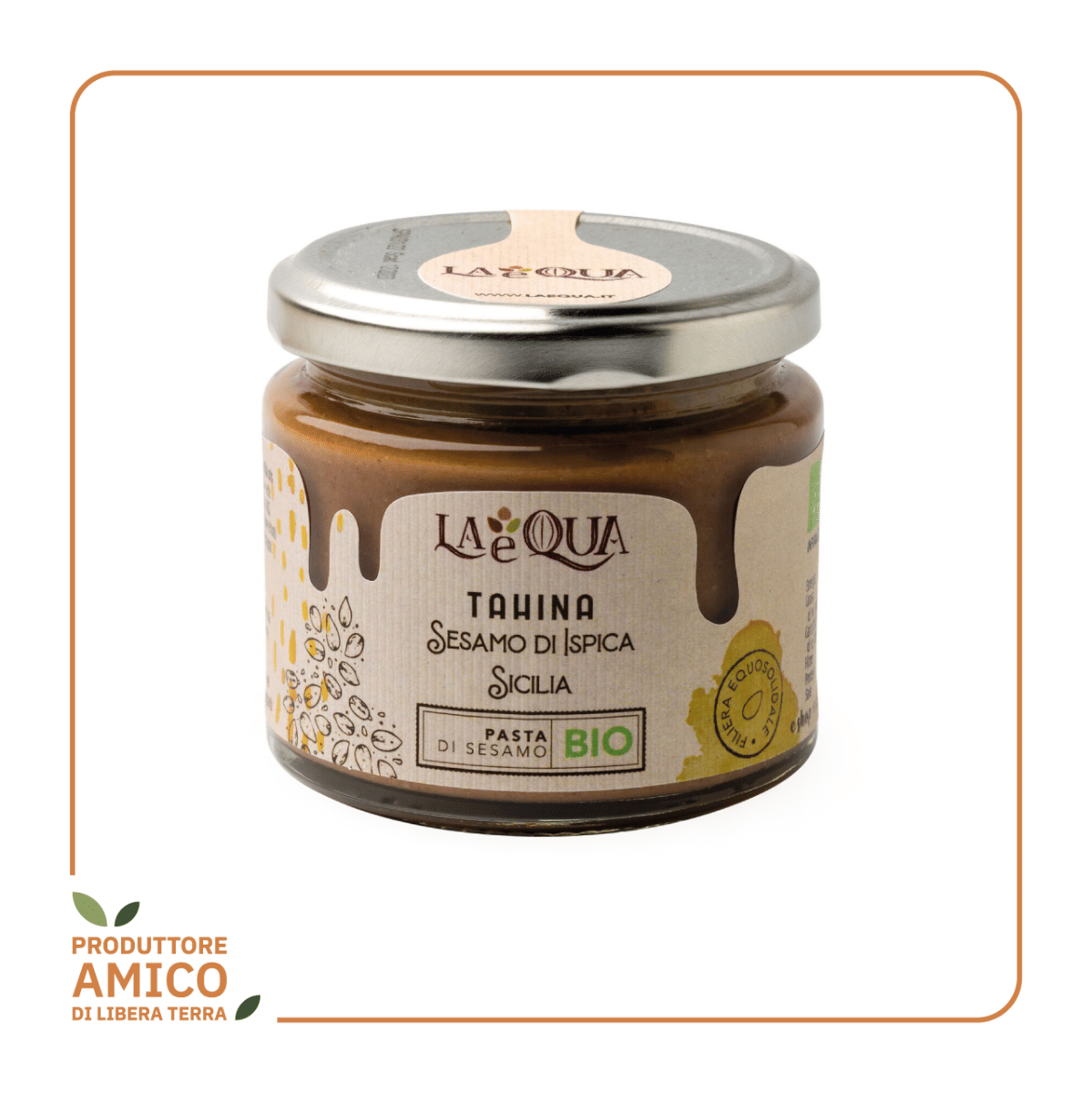 Tahina – Pasta di Sesamo Siciliano Bio 180g