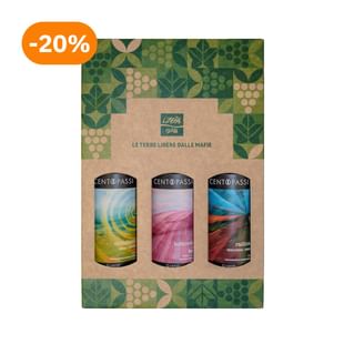 Cofanetto tris di Vini Centopassi