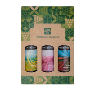 Cofanetto tris di Vini Centopassi
