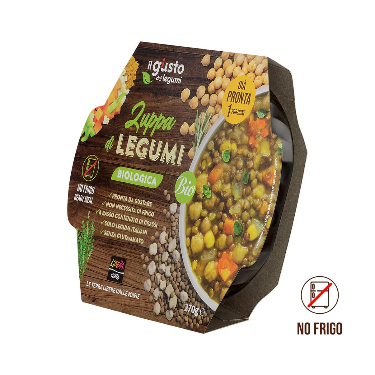 Zuppa di Legumi Biologica 270g