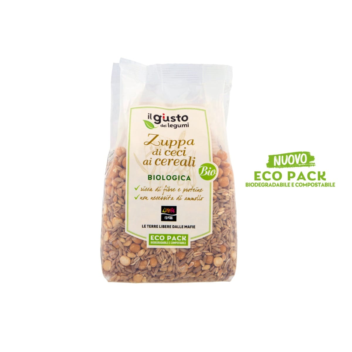 Zuppa di Ceci ai Cereali Biologica 400g