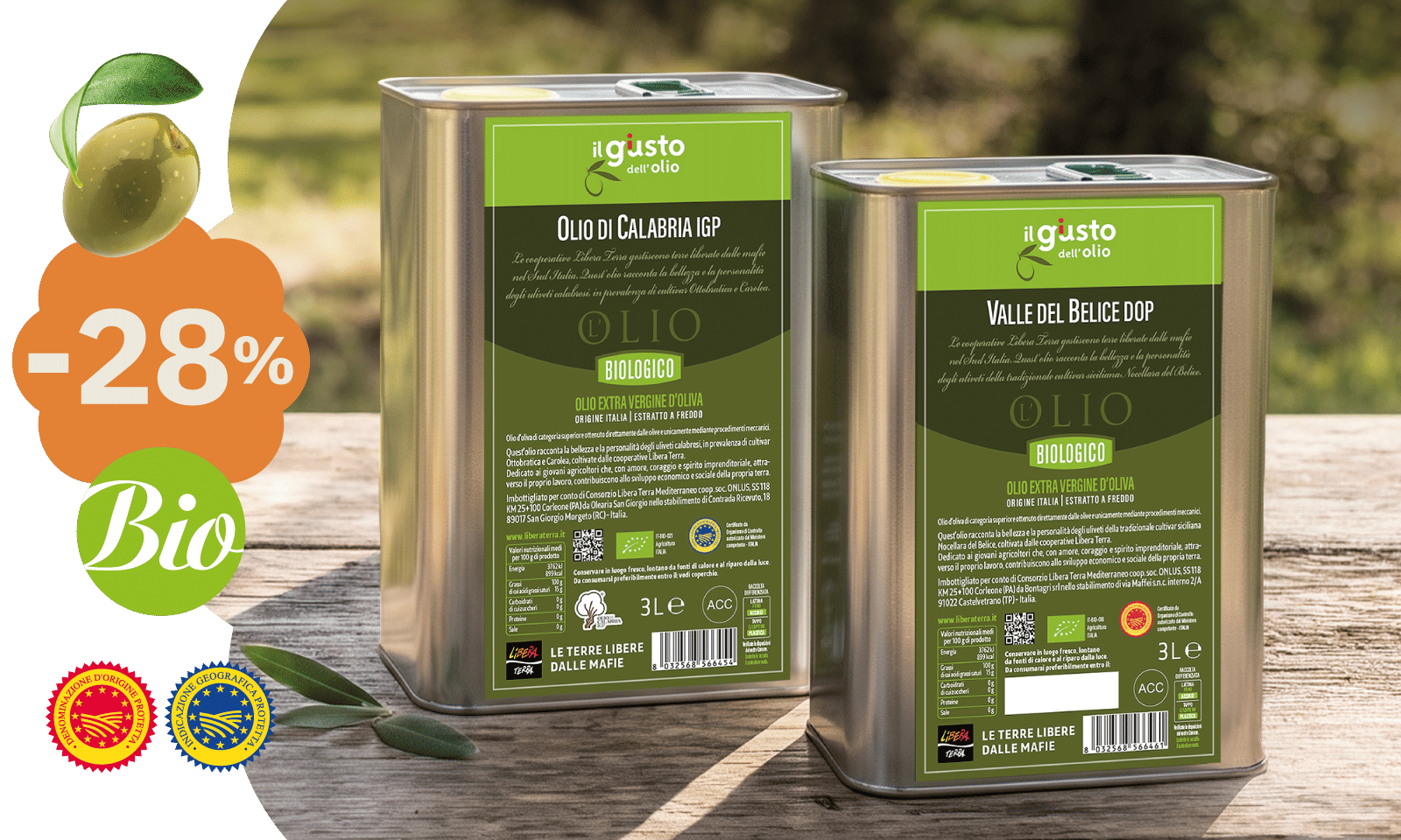 Promo Olio -28% desk